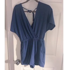 Blue Romper